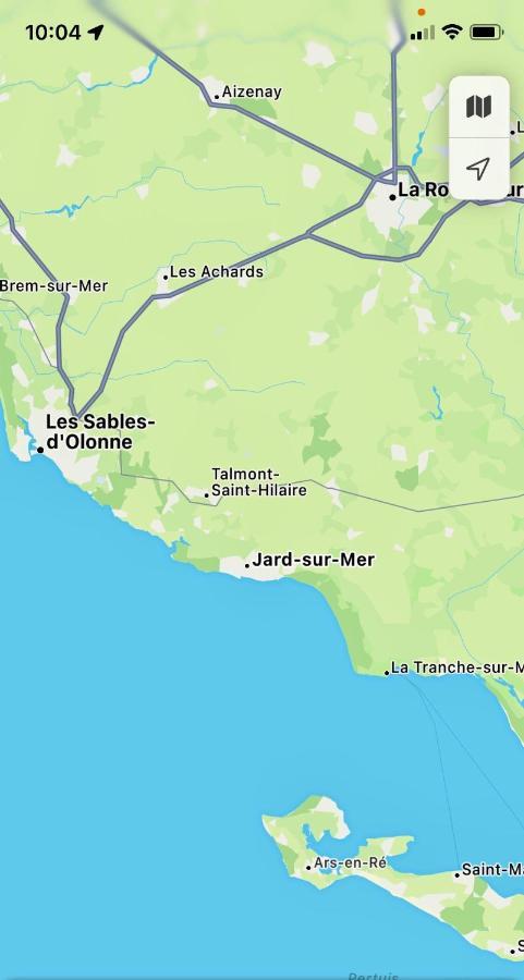 Charmante Maison A Jard Sur Mer Sur La Cote Vendeenne Esterno foto